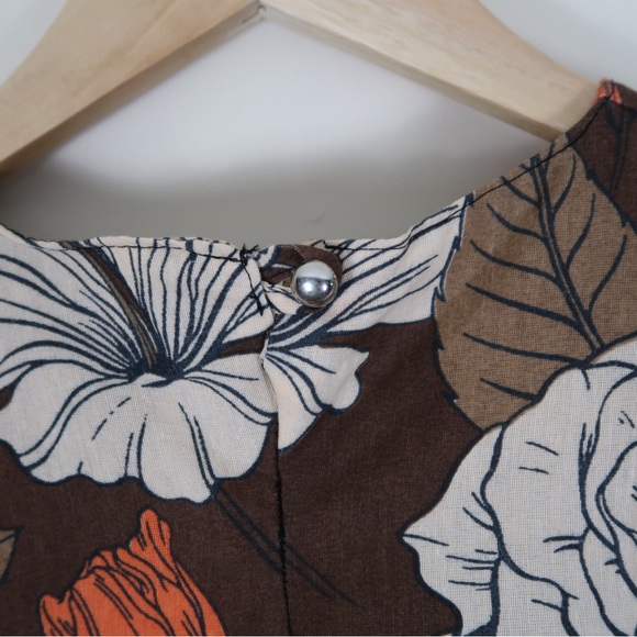 Floral Print 70’s Maxi Dress - Picture 4 of 4